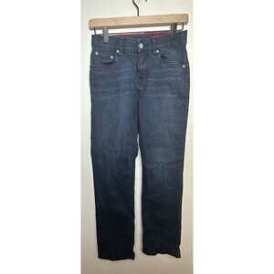 Levi's Strauss & co 514" Straight Boy Jeans Size 14 Reg 27x29 Flex Fit Dark Wash